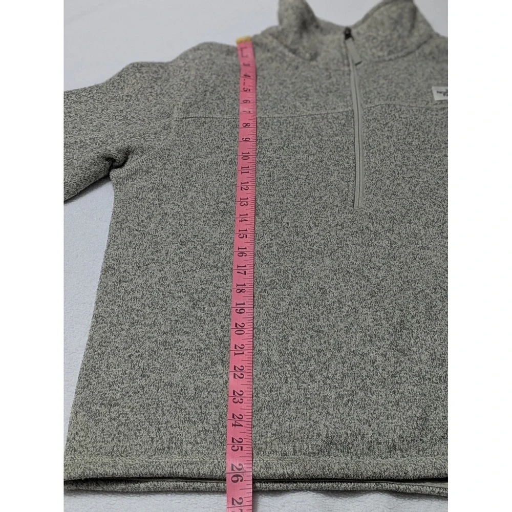 The North Face Pullover Men's Sz Med Gordon Lyons 1/4 Zip‎ Sweater Top Brown